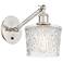 Ballston Niagra 7" LED Sconce - Nickel Finish - Clear Shade