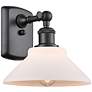 1_Ballston Orwell 10" High Matte Black Wall Sconce