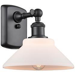 Ballston Orwell 10" High Matte Black Wall Sconce