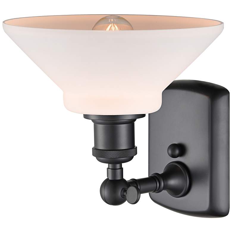 Image 3 Ballston Orwell 10" High Matte Black Wall Sconce more views