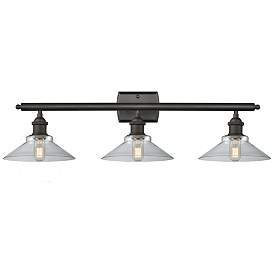 Image1 of Ballston Orwell 26"W Oil-Rubbed Bronze 3-Light Bath Light