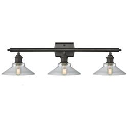 Ballston Orwell 26"W Oil-Rubbed Bronze 3-Light Bath Light