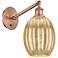 Ballston Preston 11"H Copper Adjustable Sconce With Mercury Bulb Shade