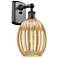 Ballston Preston 12"H Oil Rubbed Bronze Sconce With Mercury Bulb Shade