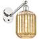 Ballston Preston 12"H Polished Nickel Swivel Sconce w/ Mercury Jar Shade