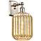 Ballston Preston 13"H Brushed Nickel Sconce With Mercury Jar Shade