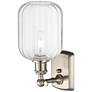 2_Ballston Preston 13"H Brushed Satin Nickel Sconce With Clear Jar Shade more views