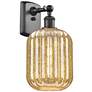 1_Ballston Preston 13"H Oil Rubbed Bronze Sconce With Mercury Jar Shade