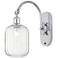 Ballston Preston 16"H Chrome Swiveling Sconce w/ Clear Jar Shade