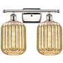 1_Ballston Preston 17"W 2-Lt Polished Nickel Vanity w/ Mercury Jar Shade