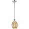 Ballston Preston 6"W Chrome Stem Mini Pendant w/ Mercury Bulb Shade