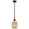Ballston Preston 6"W Oiled Bronze Stem Pendant w/ Mercury Bulb Shade