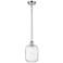 Ballston Preston 7"W Chrome Stem Hung Mini Pendant w/ Clear Jar Shade