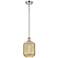 Ballston Preston 7"W Chrome Stem Mini Pendant w/ Mercury Jar Shade