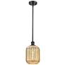 1_Ballston Preston 7"W Oiled Bronze Stem Pendant w/ Mercury Jar Shade