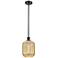 Ballston Preston 7"W Oiled Bronze Stem Pendant w/ Mercury Jar Shade