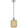 Ballston Preston 7"W Polished Nickel Stem Pendant w/ Mercury Jar Shade