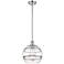 Ballston Rochester 10"W Polished Chrome Stemmed Mini Pendant w/ Clear