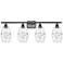 Ballston Rochester 11.38"H Polished Nickel Adjustable Sconce w/ Clear