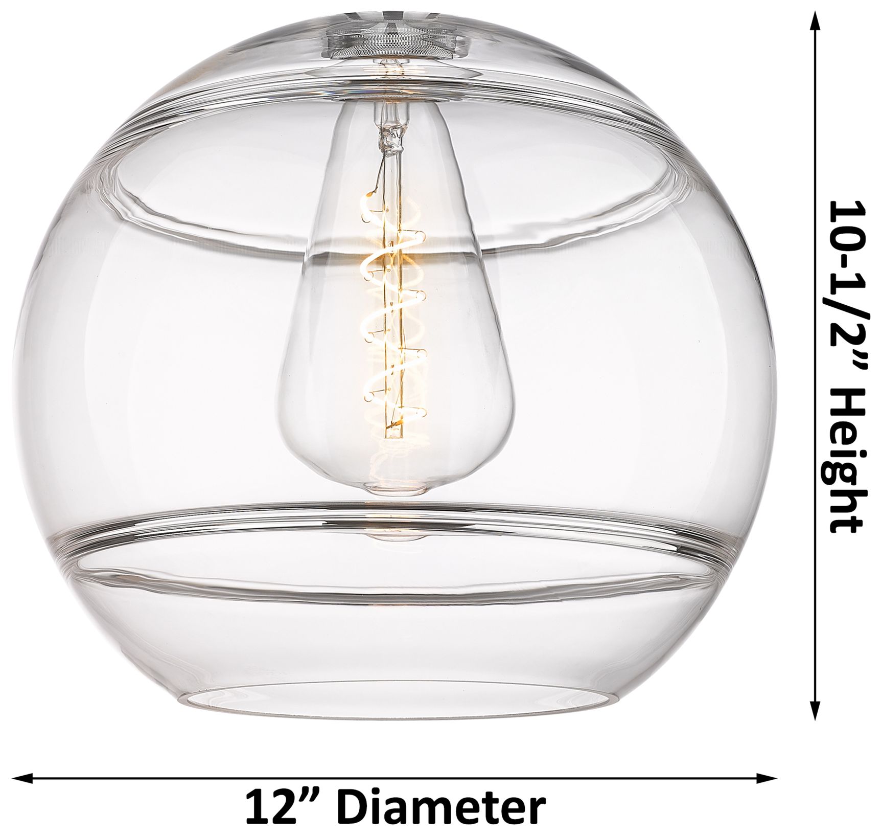 Image 5 Ballston Rochester 12"W Satin Nickel Stemmed Mini Pendant w/ Clear Sha more views