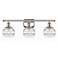 Ballston Rochester 26"W 3 Light Polished Nickel Bath Light