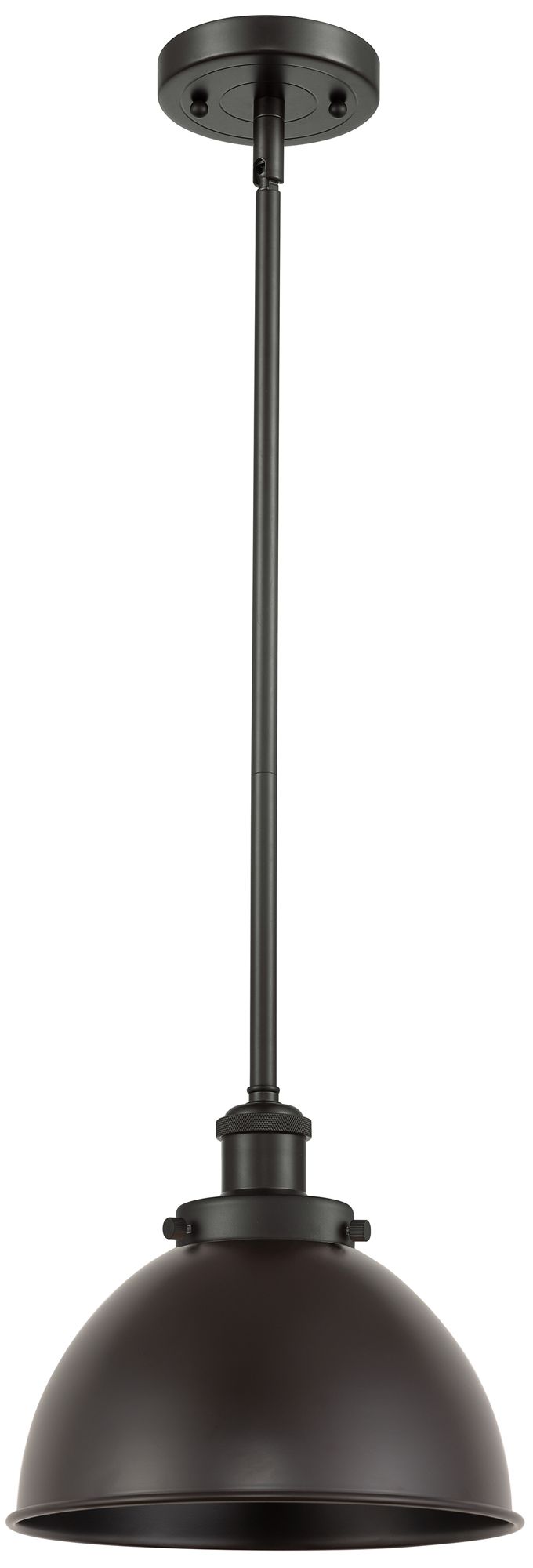 Ballston Urban 10"W Oil Rubbed Bronze Stem Pendant