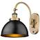 Ballston Urban 11" High Brushed Brass LED Wall Sconce