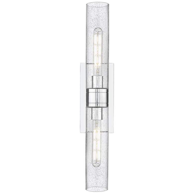 Image 1 Ballston Urban 24" Wide 2 Light Polished Chrome Bath Light With Seedy