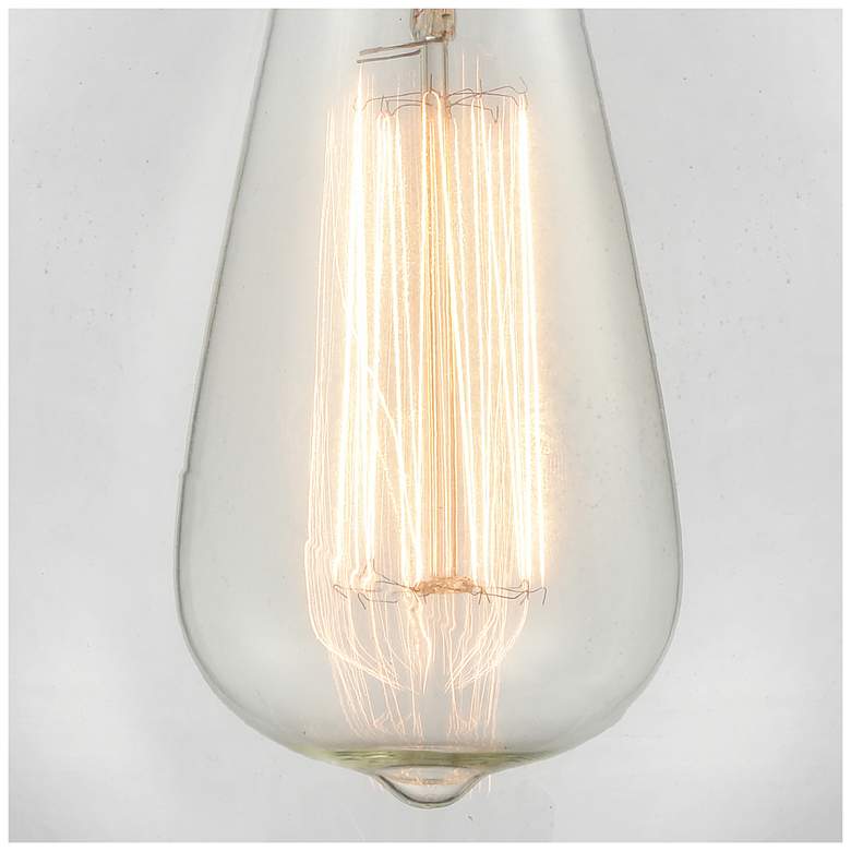 Image 4 Ballston Urban 24" Wide 2 Light Satin Nickel Bath Light With Clear Sha more views