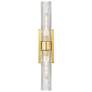 Ballston Urban 24" Wide Gold 2-Light Bath Vanity Light