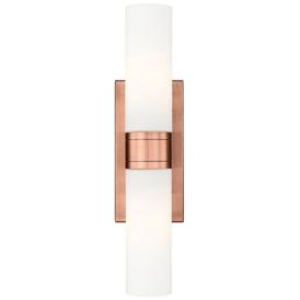 Ballston Urban 24"W Antique Copper 2-Light Bath Vanity Light Ballston Urban 24"W Antique Copper 2-Light Bath Vanity Light