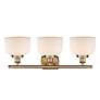 3_Ballston Urban 26" Wide Brushed Brass 3-Light Bath Light more views