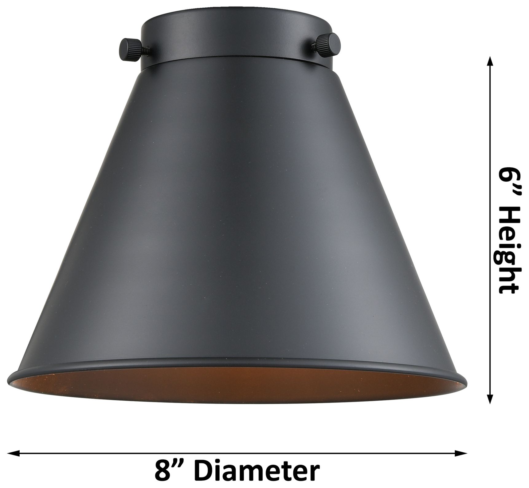 Ballston Urban Appalachian 7" Black LED Sconce w/Black Made to Order