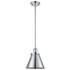 Ballston Urban Appalachian 7" Polished Chrome Stemmed Mini Pendant