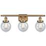 Ballston Urban Beacon 3 Light 26" LED Bath Light - Brushed Brass - See