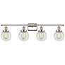Ballston Urban Beacon 4 Light 36" LED Bath Light - Polished Nickel - C
