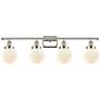 Ballston Urban Beacon 4 Light 36" LED Bath Light - Polished Nickel - W