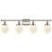 Ballston Urban Beacon 4 Light 36" LED Bath Light - Polished Nickel - W