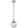 Ballston Urban Beacon 6"W Chrome Stem Hung Mini Pendant w/ Seedy Shade
