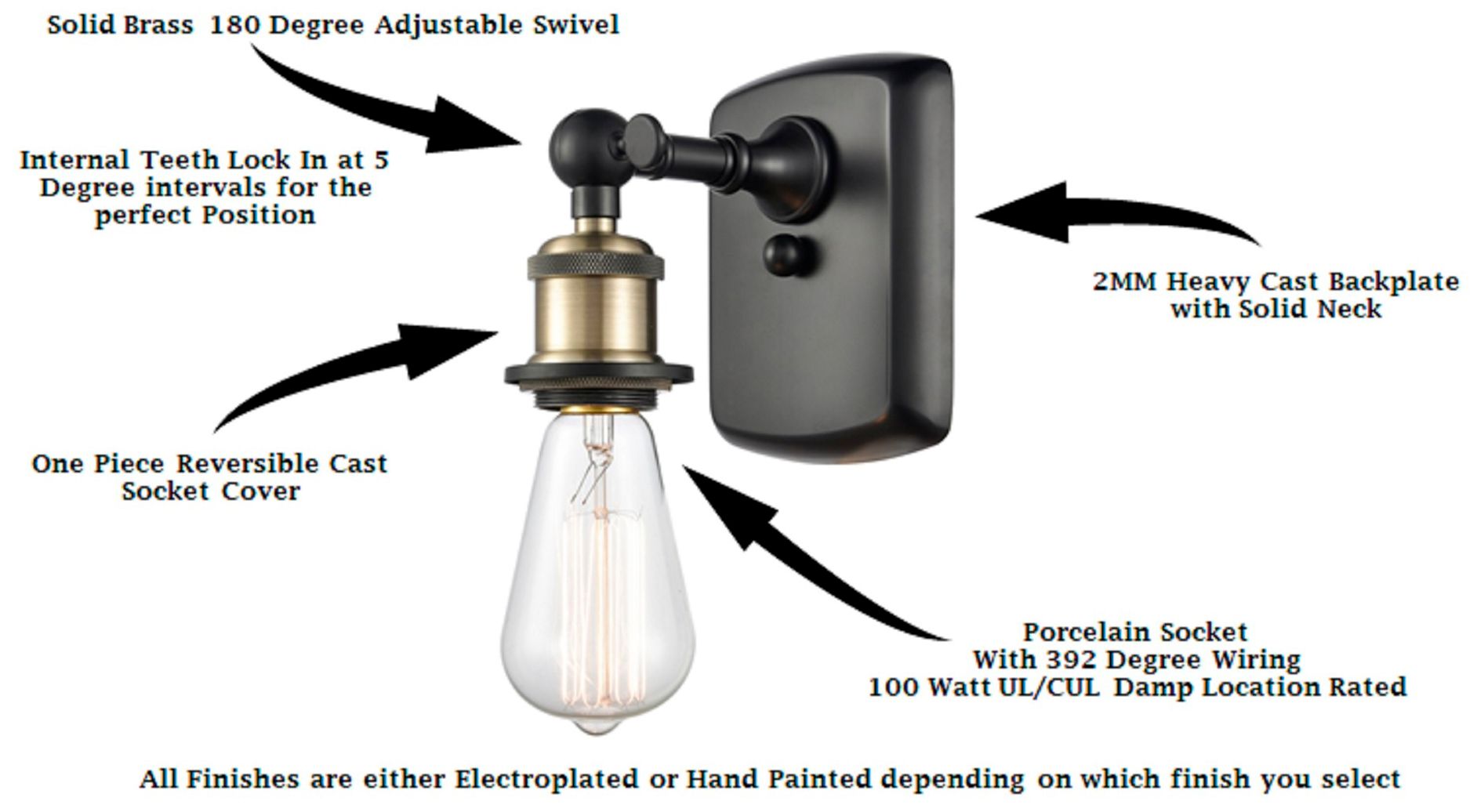 Image 7 Ballston Urban Bell 13" High Black Brass Sconce w/ Matte White Shade more views