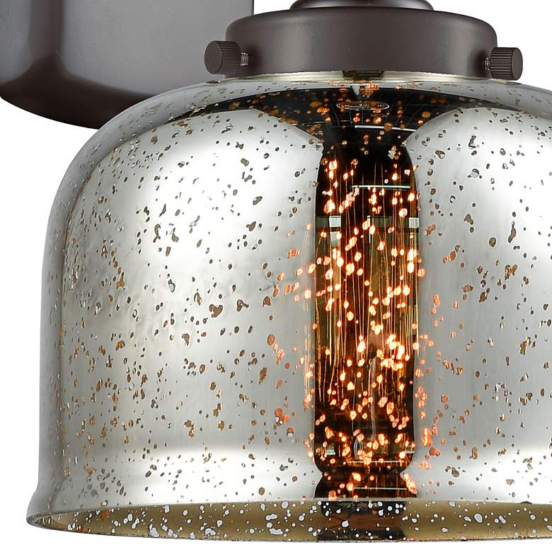 Image 2 Ballston Urban Bell 13" High Oil-Rubbed Bronze Wall Sconce more views