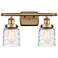 Ballston Urban Bell 2 Light 16" Bath Light - Brushed Brass - Deco Swir