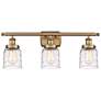 Ballston Urban Bell 3 Light 26" Bath Light - Brushed Brass - Deco Swir