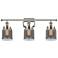 Ballston Urban Bell 5" 3 Light 26" Bath Light - Polished Nickel -