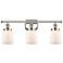 Ballston Urban Bell 5" 3 Light 26" Bath Light - Polished Nickel -
