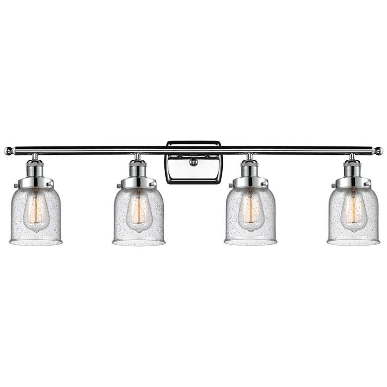 Image 1 Ballston Urban Bell 5" 4 Light 36" LED Bath Light - Polished Chro