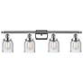 Ballston Urban Bell 5" 4 Light 36" LED Bath Light - Polished Chro
