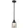 Ballston Urban Bell 5" Bronze Stemmed Mini Pendant w/ Mercury Shade