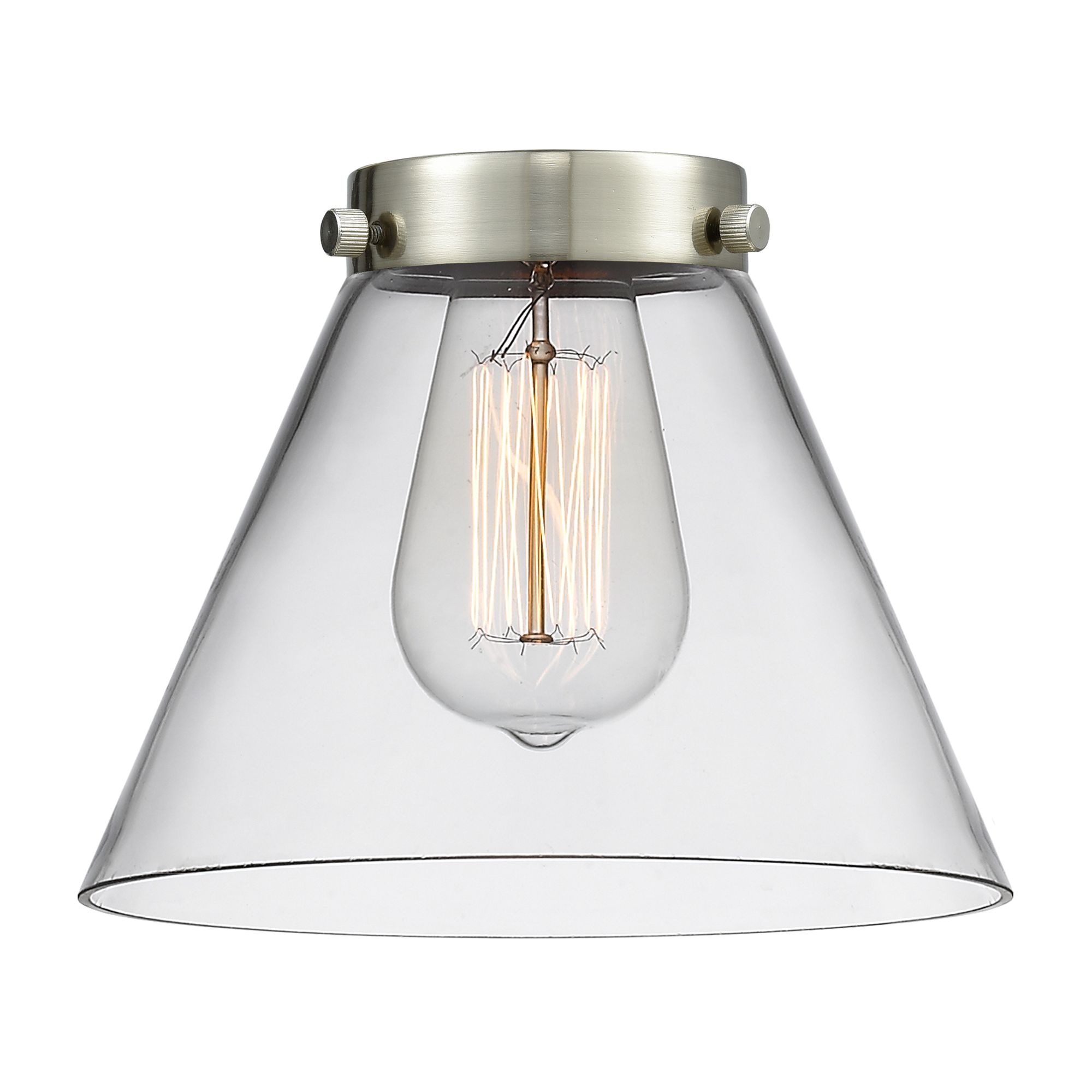 Image 5 Ballston Urban Cone 13" High Oil Rubbed Bronze Sconce w/ Clear Shade more views