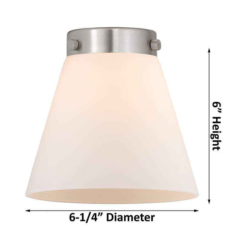 Image 6 Ballston Urban Cone 6" 2 Light 16" Bath Light - Brushed Brass - W more views